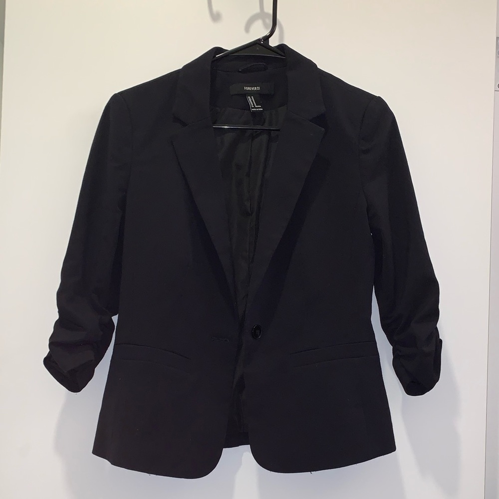 Black Fitted Blazer 🖤